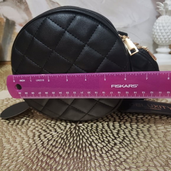 Designer Vegan Crossbody Purse with Coin purse - Picture 8 of 11